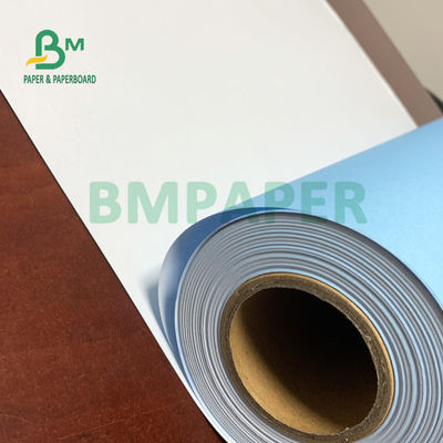 30'' X 150ft 2'' Core Single Side Blue CAD Bond Paper ความเรียบ 20 ปอนด์