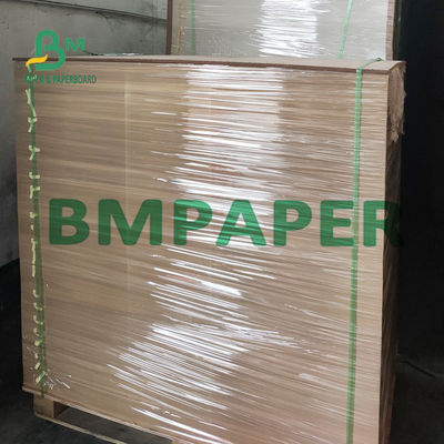 กระดานคราฟท์ขาวเคลือบ 325GSM หลังสีน้ำตาล สำหรับกล่องสแน็ค