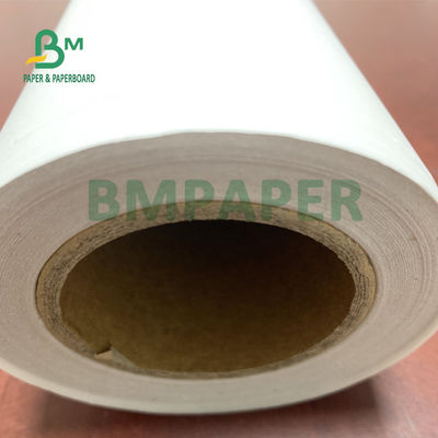 48gsm 36'' X 100m CAD Plotter Marker Paper สำหรับอุตสาหกรรมเรียบและเรียบ