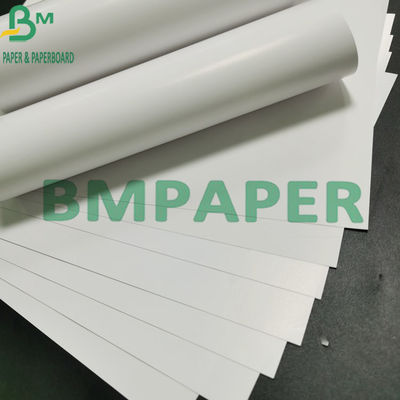 C2S Cover Silk Gloss Paper, 120g 24 × 36 '' กระดาษอาร์ตมันข้อความสีขาวเคลือบสองด้าน