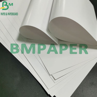 C2S Cover Silk Gloss Paper, 120g 24 × 36 '' กระดาษอาร์ตมันข้อความสีขาวเคลือบสองด้าน