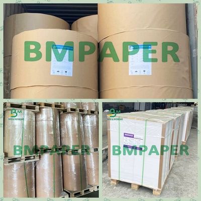 กระดาษรีไซเคิล Woodfree White Bond Paper Roll Great White 20LB 11 X 17 นิ้วสำหรับเครื่องเขียน