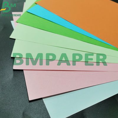 กระดาษการ์ดสีพื้นผิวเรียบ 80 แกรมพร้อมสีพรีเมี่ยมนีออน