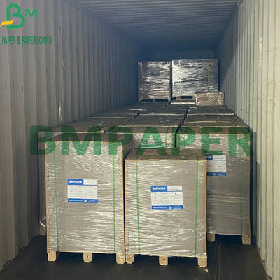 บรรจุภัณฑ์ 300gsm Duplex Coated Board With Grey Back C1S Anti Curl
