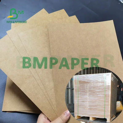 กระดาษคราฟท์บริสุทธิ์จำนวนมาก 250G 300G สำหรับทำชามสลัดกระดาษ