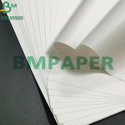 100g 120g กระดาษคราฟท์สีขาวฟอกขาว 31'' × 43'' Virgin Craft Paper In Sheets