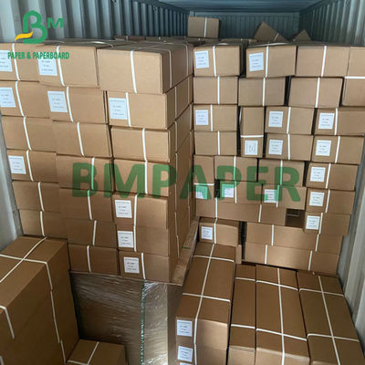 80gsm 20lb ด้านเดียว / สองด้านกระดาษพล็อตเตอร์สีฟ้าพิมพ์ดิจิตอลม้วน