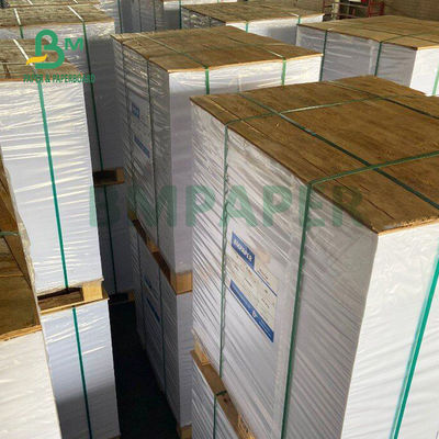 80# 100# Matte C2S Art Paper For Company Manual 28 x 40inch Good Stiffness