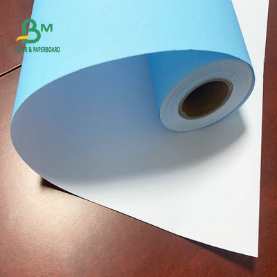 24'' 36'' กว้าง 20lb CAD Blue Print Plotter Paper ม้วนกระดาษไม่เคลือบผิว
