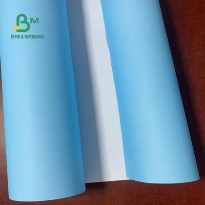 24'' 36'' กว้าง 20lb CAD Blue Print Plotter Paper ม้วนกระดาษไม่เคลือบผิว