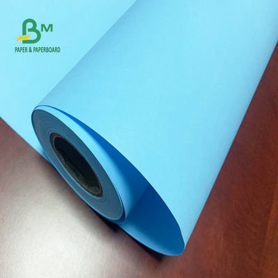 24'' 36'' กว้าง 20lb CAD Blue Print Plotter Paper ม้วนกระดาษไม่เคลือบผิว