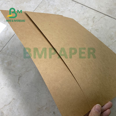 กระดาษคราฟท์สีน้ำตาลปลอดภัยสำหรับอาหาร 300 แกรมความเหนียวสูง 31'' 35&quot;