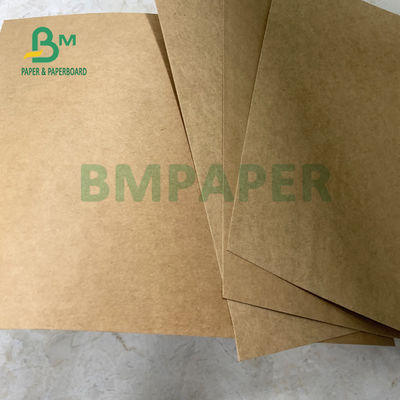 กระดาษคราฟท์สีน้ำตาลปลอดภัยสำหรับอาหาร 300 แกรมความเหนียวสูง 31'' 35&quot;