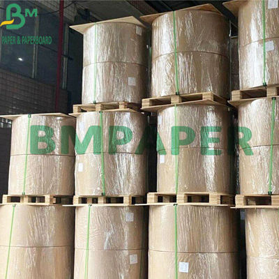 กระดาษคราฟท์สีขาวเคลือบอาหาร 300 แกรมพร้อมด้านหลังสีน้ำตาลสำหรับบรรจุอาหาร