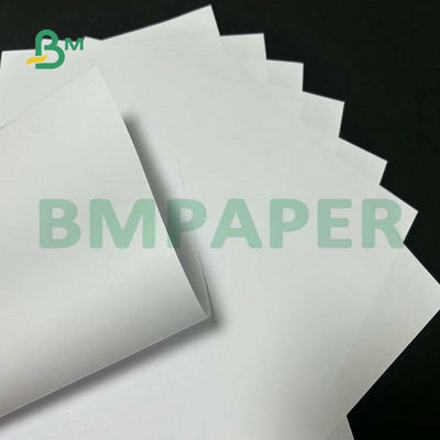 กระดาษไร้กระดาษเคลือบผิวรูปแบบกว้าง 55gsm 60gsm 65gsm สำหรับการพิมพ์ข้อความในโรงเรียน