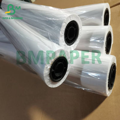 ม้วนกระดาษพล็อตเตอร์ติดตามโปร่งแสงขนาดใหญ่สำหรับวาด 880 X 50ม