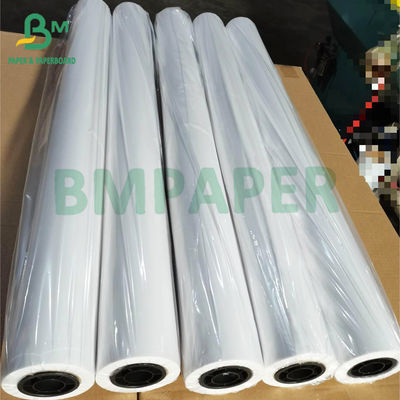 ม้วนกระดาษพล็อตเตอร์ติดตามโปร่งแสงขนาดใหญ่สำหรับวาด 880 X 50ม