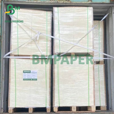 Coaster Board 600um 800um Uncoated Paper Board กระดาษดูดซับสีขาวสำหรับเสื่อเบียร์