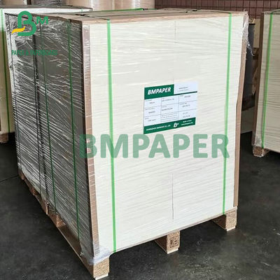Coaster Board 600um 800um Uncoated Paper Board กระดาษดูดซับสีขาวสำหรับเสื่อเบียร์