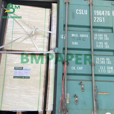 กระดาษเคลือบมัน C2S ไม่เป็นอันตราย C1S กระดาษแข็ง 115gsm 130gsm แผ่นกระดาษอาร์ต 79 ซม. X 109 ซม.