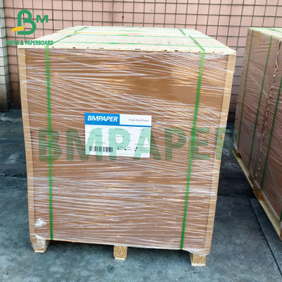 กระดาษคราฟท์กระเป๋าหนัก 80gsm 90gsm กระดาษคราฟท์บริสุทธิ์ความแข็งแรงสูง