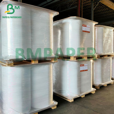 กระดาษห่ออาหารปลอดภัย 24 แกรม สีขาว 27มม. X 6000 เมตร ม้วน