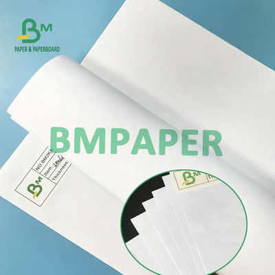 50gsm 53gsm White Offset Paper กระดาษข้อความที่ไม่เคลือบผิวแผ่นวางบนแท่นวาง