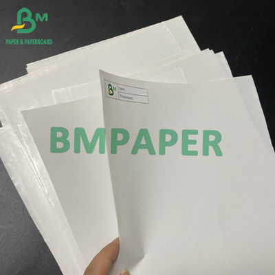 65gsm 70gsm 75gsm White Beer Lable Paper สำหรับการพิมพ์ออฟเซต 49cm 68cm 75cm