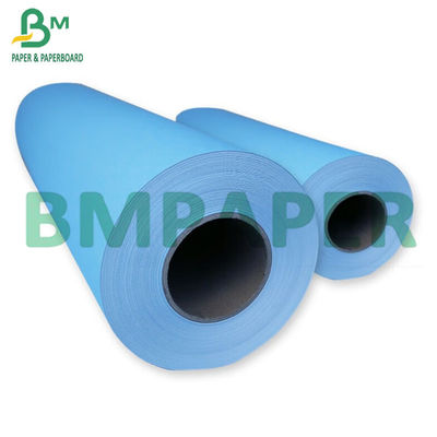 0.91 × 50m 80gsm Blue Digital CAD Plotter Paper End Application Building Layout