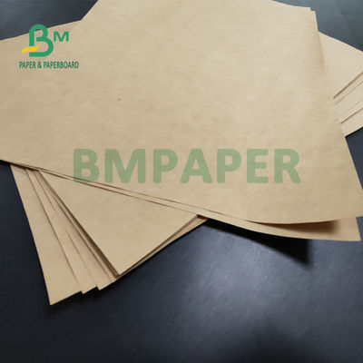 กระดาษคราฟท์สีน้ำตาลขนาด 75 แกรม 80 แกรมขยายได้สูงสำหรับถุงซีเมนต์ 100 x 69 ซม
