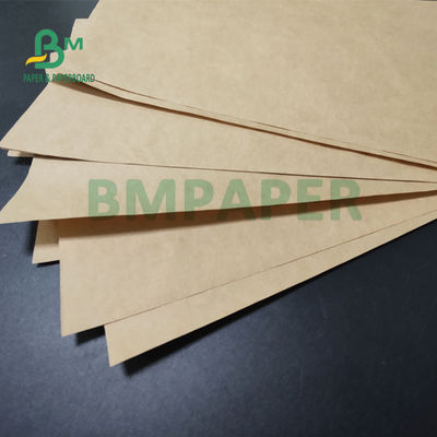 กระดาษคราฟท์สีน้ำตาลขนาด 75 แกรม 80 แกรมขยายได้สูงสำหรับถุงซีเมนต์ 100 x 69 ซม