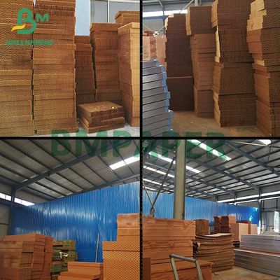 แผ่นทำความเย็นกระดาษคราฟท์สีน้ำตาล 70gsm 80gsm 90gsm 100gsm ม้วนกระดาษความแข็งแรงสูงเปียก