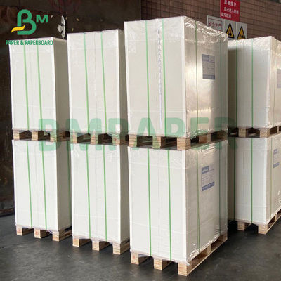 ไวท์เวอร์จิ้นบรรจุภัณฑ์อาหารกระดาษแข็งกันน้ำมันและไขมัน 220g 230g