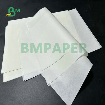 ม้วนกระดาษ Greaseproof เคลือบสีขาว 30gsm 35gsm 40gsm สำหรับห่อแฮมเบอร์เกอร์