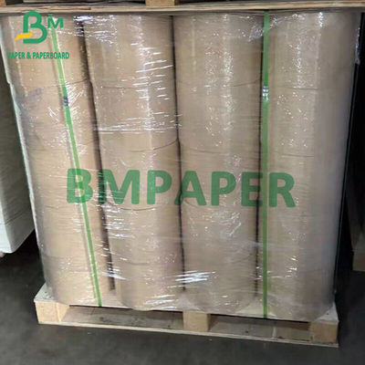 กระดาษพิมพ์ความร้อน 70gsm 55gsm 48gsm จอแสดงผลสีดำม้วนสีขาว 790 มม