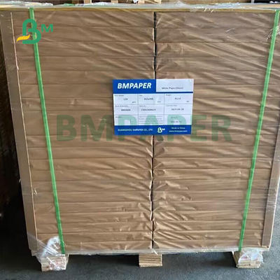 70 # 90 # C2S กระดาษเคลือบเงาเคลือบปกเงาสำหรับนิตยสาร 13 '' x 19 '' ความขาวสูง