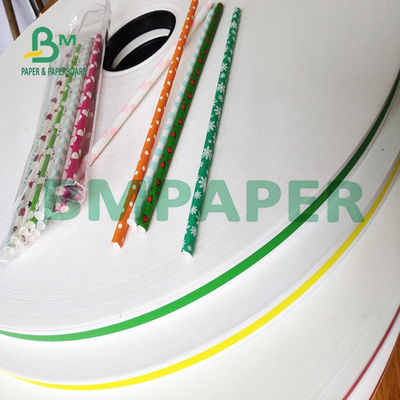 60GSM 120GSM เยื่อกระดาษบริสุทธิ์เกรดอาหารกระดาษคราฟท์สีขาวสำหรับหลอดใช้แล้วทิ้ง