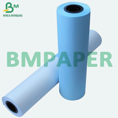 กระดาษพล็อตเตอร์ CAD สีน้ำเงิน 80 แกรมสำหรับการพิมพ์ทางวิศวกรรม
