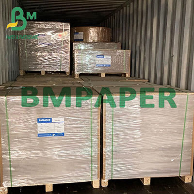 แผ่นกระดาษแข็งหนาสูง 1200 กรัมด้านสีเทาสำหรับกล่องบรรจุภัณฑ์ผลิตภัณฑ์