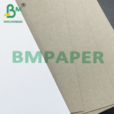 1,000g 107x77cm Carton Blanc Paper สีเทาสีขาวสำหรับกล่องเสื้อผ้า