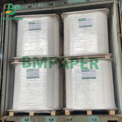 กระดาษ Glassine สำหรับทำกระดาษสติกเกอร์ไลเนอร์ทนต่ออุณหภูมิสูงสีขาวสีเหลืองสีน้ำเงิน 58g-120g