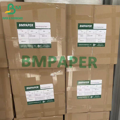 กระดาษ Glassine สำหรับทำกระดาษสติกเกอร์ไลเนอร์ทนต่ออุณหภูมิสูงสีขาวสีเหลืองสีน้ำเงิน 58g-120g
