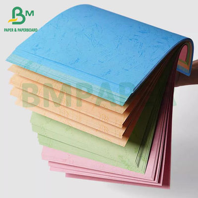 กระดาษผิวหนังสีสันไม่เคลือบ 230 กรัม กระดาษเมล็ด A4 A3+ กระดาษปกผูก