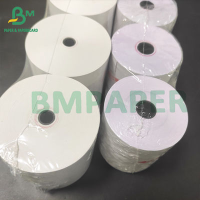 กระดาษพิมพ์ด้วยอุณหภูมิ 57x50 กระดาษทะเบียนเงิน 80x80 สําหรับร้านซุปเปอร์มาร์เก็ต