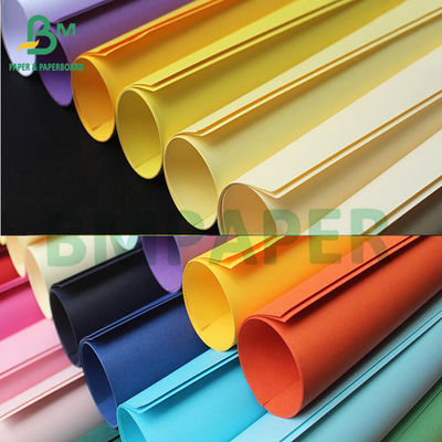 กระดาษออฟเซตสี 80 กรัม กระดาษกระดาษกระดาษสีที่ไม่เคลือบ สําหรับการพิมพ์
