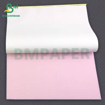 กระดาษสําเนาไร้คาร์บอน FDA กระดาษสําเนา 55gsm CB CF CFB หลายสี
