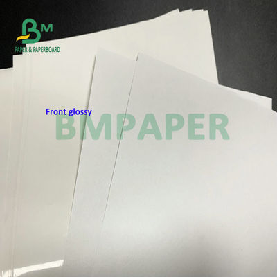 กระดาษโครโมสีเคลือบ 80 กรัม 100 กรัม C1S สําหรับการทําสติ๊กเกอร์สติ๊กเกอร์