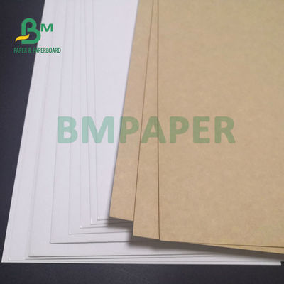 300 กรัม กระดาษ CKB ขาวน้ําตาล สําหรับบรรจุอาหารแข็ง ความแข็งแรงดี 74 x 106 ซม