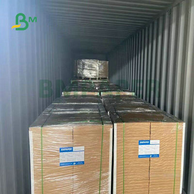 300gm 325gm แผ่นกระดาษ Kraft ปรับกันความแข็ง สําหรับอาหารแข็ง