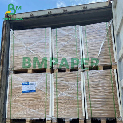 200 กรัม - 400 กรัม กระดาษ FBB สีขาว กระดาษเซลลูโลส สําหรับบรรจุอาหาร กระดาษ C1S ขนาด 25&quot; x 37&quot; 30&quot; x 22.5&quot;